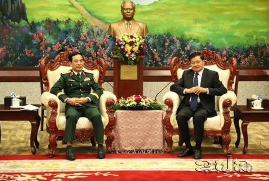  Defence Minister meets with Lao leaders on ADMM, ADMM-Plus sidelines